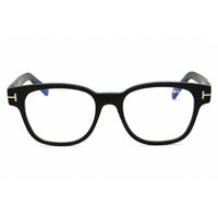 Tom Ford Men's Eyeglasses - Matte Black Acetate Rectangular Shape Frame | FT5977-B 002 ,