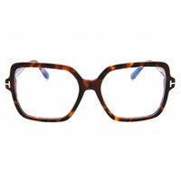 Tom Ford Women's Eyeglasses - Havana Acetate Oversized Full Rim Frame | FT6063-B 052 ,