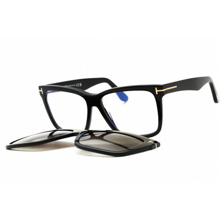 Tom Ford Women's Eyeglasses - Shiny Black Cat Eye Shape Full Rim Frame | FT6069-B 001 ,