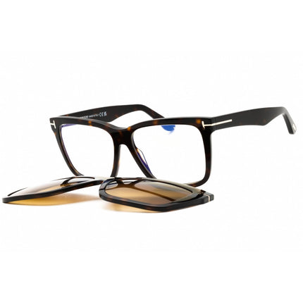 Tom Ford Women's Eyeglasses - Dark Havana Cat Eye Shape Full Rim Frame | FT6069-B 052 ,
