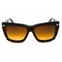 Tom Ford Women's Eyeglasses - Dark Havana Cat Eye Shape Full Rim Frame | FT6069-B 052 ,