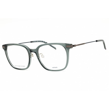 Tommy Hilfiger Men's Eyeglasses - Grey Acetate Rectangular Frame | TH 2115/F 0KB7 00 ,