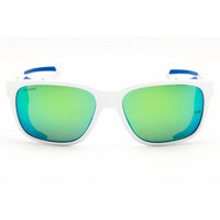 Under Armour Men's Sunglasses - White/Blue Plastic Full Rim Frame | UA GLACIAL 0YO6 3K ,