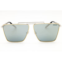 Versace Men's Sunglasses - Gold/Silver Rectangular Full Rim Frame | 0VE2266 15141U ,