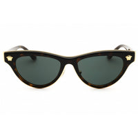 Versace Women's Sunglasses - Havana Metal Cat Eye Full Rim Frame | 0VE2273 108/87 ,