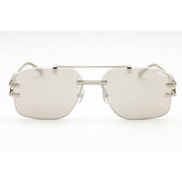 Versace Men's Sunglasses - Silver Metal Rectangular Rimless Frame | 0VE2275 10008V ,