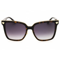 Versace Women's Sunglasses - Havana Metal Rectangular Shape Frame | 0VE2278D 108/8G ,