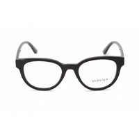 Versace Women's Eyeglasses - Black Acetate Round Shape Full Rim Frame | 0VE3317 GB1 ,