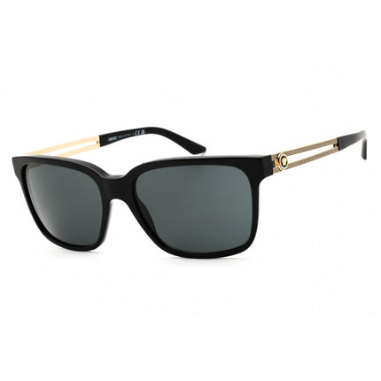 Versace Women's Sunglasses - Black Plastic Rectangular Shape Frame | 0VE4307 GB1/87 ,