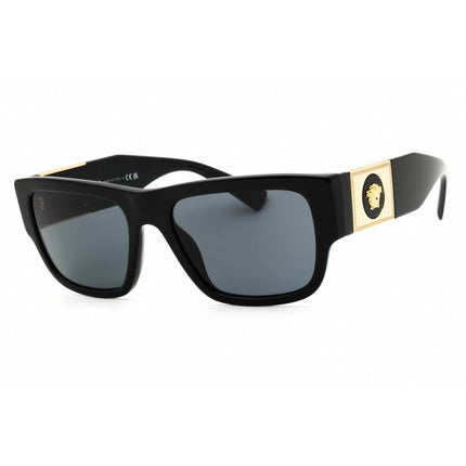 Versace Unisex Sunglasses - Black Plastic Rectangular Shape Frame | 0VE4406 GB1/87 ,