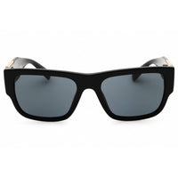 Versace Unisex Sunglasses - Black Plastic Rectangular Shape Frame | 0VE4406 GB1/87 ,