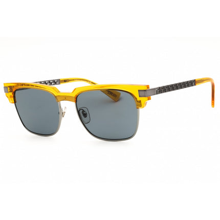 Versace Men's Sunglasses - Transparent Yellow Metal Full Rim Frame | 0VE4447 541280 ,
