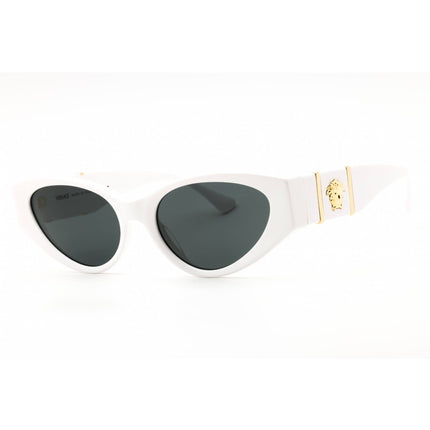 Versace Women's Sunglasses - White Plastic Cat Eye Full Rim Frame | 0VE4454 314/87 ,