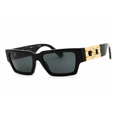 Versace Women's Sunglasses - Black Plastic Rectangular Shape Frame | 0VE4459 GB1/87 ,