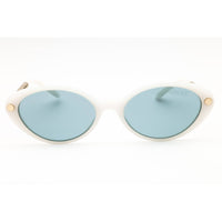 Versace Women's Sunglasses - White Plastic Oval Shape Full Rim Frame | 0VE4469 547172 ,