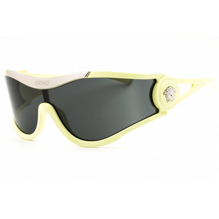 Versace Unisex Sunglasses - Yellow Injected Propionate Shield Frame | 0VE4475 548687 ,