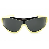 Versace Unisex Sunglasses - Yellow Injected Propionate Shield Frame | 0VE4475 548687 ,