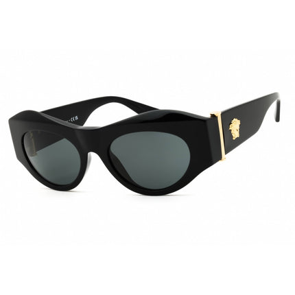Versace Women's Sunglasses - Black Acetate Cat Eye Full Rim Frame | 0VE4477U GB1/87 ,