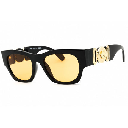 Versace Women's Sunglasses - Polished Black Round Full Rim Frame | 0VE4479U GB1/7 52 ,