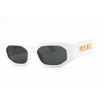 Versace Unisex Sunglasses - White Plastic Oval Shape Full Rim Frame | 0VE4489U 314/87 ,