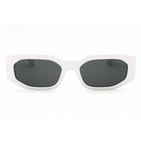 Versace Unisex Sunglasses - White Plastic Oval Shape Full Rim Frame | 0VE4489U 314/87 ,