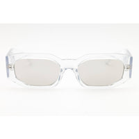 Versace Unisex Sunglasses - Transparent Plastic Oval Full Rim Frame | 0VE4489U 148/8V ,