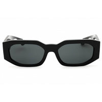 Versace Unisex Sunglasses - Black Plastic Oval Shape Full Rim Frame | 0VE4489U GB1/87 ,