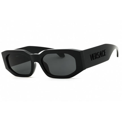 Versace Unisex Sunglasses - Black Injected Propionate Oval Frame | 0VE4489U 536087 ,