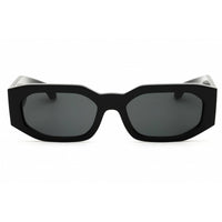 Versace Unisex Sunglasses - Black Injected Propionate Oval Frame | 0VE4489U 536087 ,