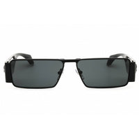 Versace Men's Sunglasses - Black Metal Rectangular Full Rim Frame | VE2286 100987 ,