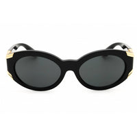 Versace Women's Sunglasses - Black Injected Propionate Oval Frame | VE4503U GB1-87 ,