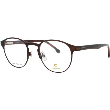 Carrera Men's Eyeglasses - Oval Shape Brown Metal Full Rim Frame | 322 09Q ,