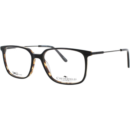 Chesterfield Men's Eyeglasses - Black/Havana Acetate/Metal Frame | CH-103XL WR7 ,