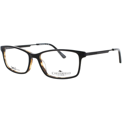 Chesterfield Men's Eyeglasses - Black/Havana Acetate/Metal Frame | CH-107XL WR7 ,