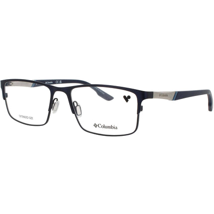Columbia Men's Eyeglasses - Rectangular Shape Matte Navy Metal Frame | C3031-N 410 ,