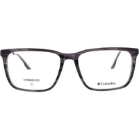 Columbia Men's Eyeglasses - Square Dark Grey Horn Acetate Full Rim Frame | C8042 026 ,