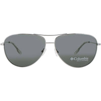 Columbia Men's Sunglasses - Aviator Shape Silver Metal Full Rim Frame | C116SP 040 ,