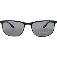 Columbia Men's Sunglasses - Rectangular Satin Black Metal Full Rim Frame | C117S 002 ,