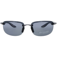 Columbia Men's Sunglasses - Rectangular Grey Plastic Half Rim Frame | C519SP 020 ,