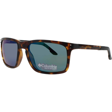 Columbia Men's Sunglasses - Square Matte Dark Tortoise Plastic Frame | C524SP 240 ,