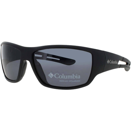 Columbia Men's Sunglasses - Square Matte Black Plastic Full Rim Frame | C525SP 010 ,