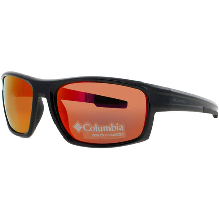 Columbia Men's Sunglasses - Wraparound Black Plastic Full Rim Frame | C533SP 009 ,