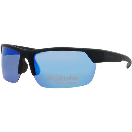Columbia Men's Sunglasses - Matte Black Plastic Half Rim Frame | C536SP 003 ,