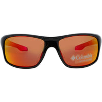 Columbia Men's Sunglasses - Wraparound Shiny Black/Red Plastic Frame | C559SP 009 ,