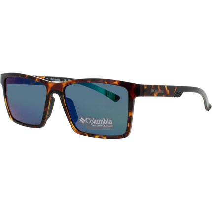 Columbia Men's Sunglasses - Rectangular Dark Tortoise Plastic Frame | C569SP 242 ,