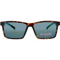 Columbia Men's Sunglasses - Rectangular Dark Tortoise Plastic Frame | C569SP 242 ,