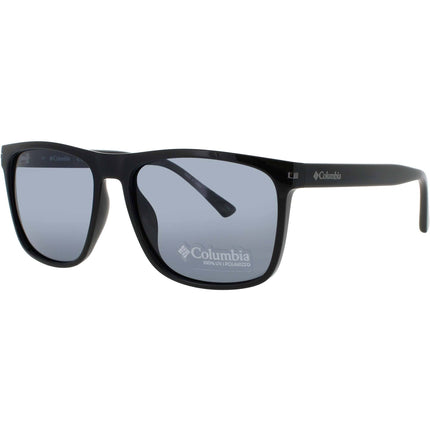 Columbia Unisex Sunglasses - Square Shape Black Plastic Full Rim Frame | C550SP 001 ,