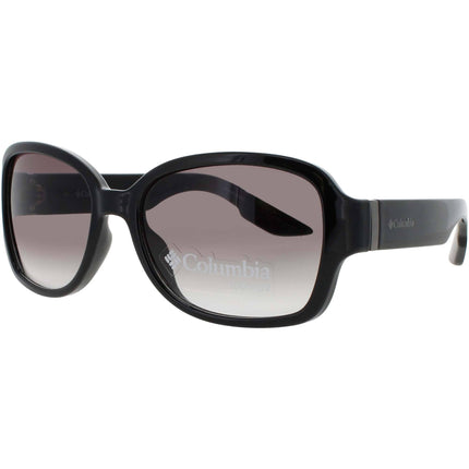 Columbia Women's Sunglasses - Butterfly Shape Shiny Black Plastic Frame | C521S 001 ,