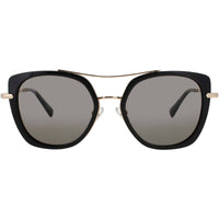 Elton John Women's Sunglasses - Black/Gold Metal/Acetate Frame | BOMBSHELL 4 VYBLK ,