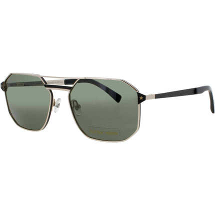 Elton John Women's Sunglasses - Navigator Gold Metal Full Rim Frame | DODGER 1 GLD ,